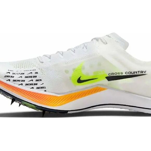 Men's Nike Zoomx Dragonfly XC White Black Total Orange  Size 14 - Picture 3 of 12
